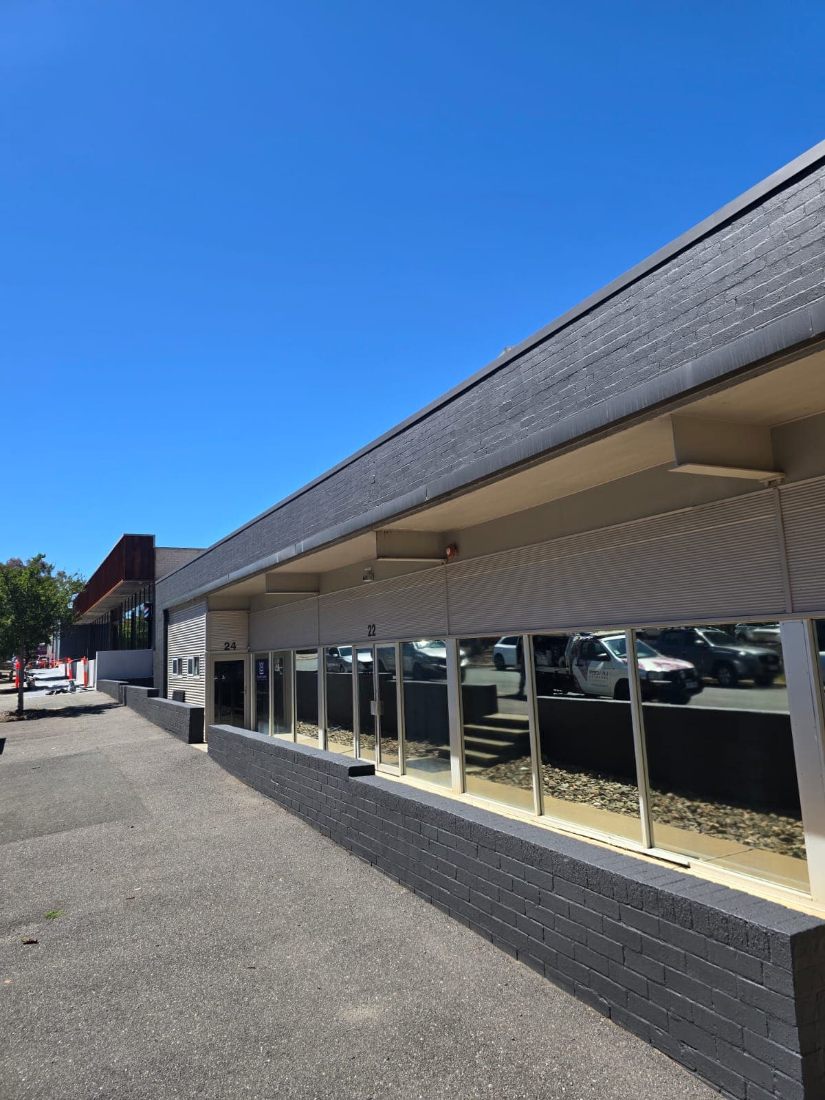 commercial exterior painting project