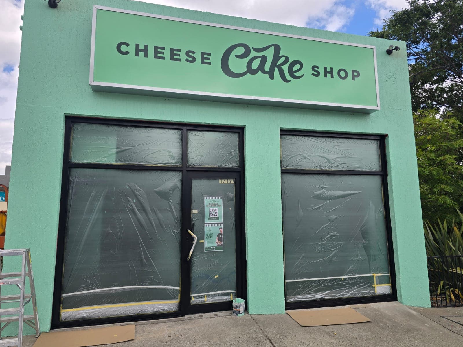 commercial exterior painting project