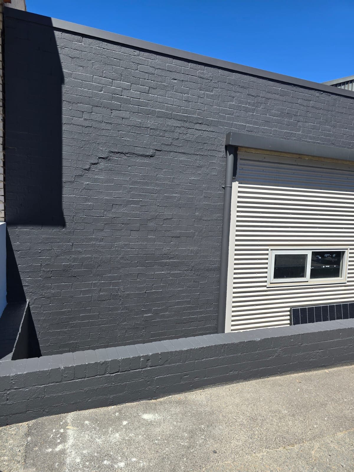 commercial exterior painting project