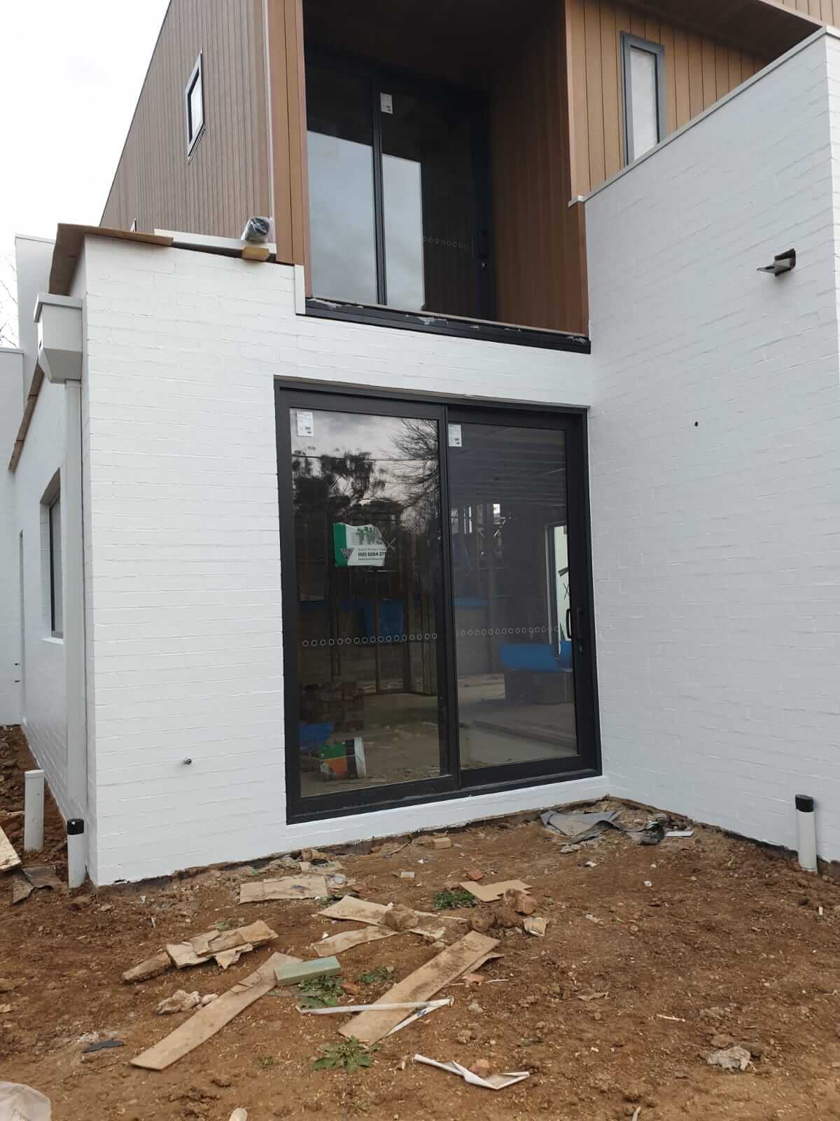 residential exterior painting project